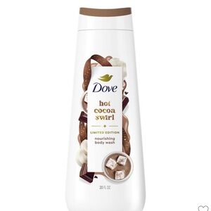 Dove Hot Cocoa Swirl Nourishing Body Wash - White and Brown